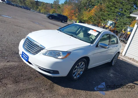 2012 Chrysler 200 Limited from USA, damaged, VIN 1C3CCBCBXCN257319
